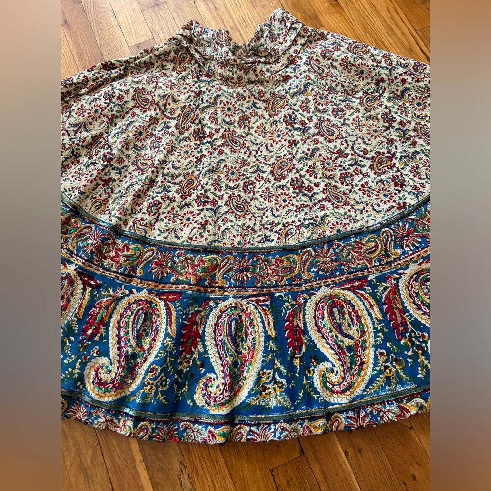 Vintage Cotton Circle Skirt